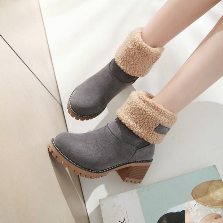 Georgia | Warm suede winter boots
