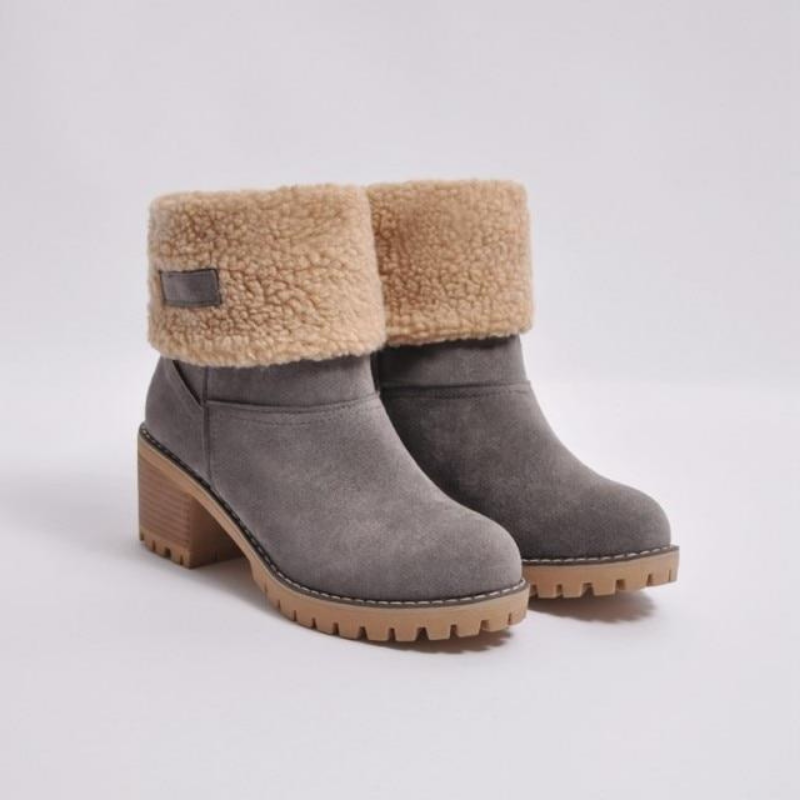 Georgia | Warm suede winter boots